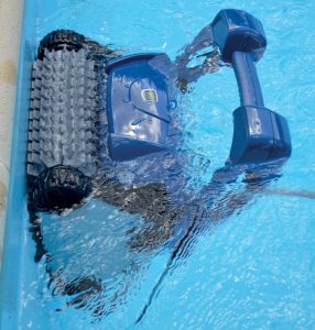 Robot de piscine électrique Zodiac pour nettoyer le fond et les parois