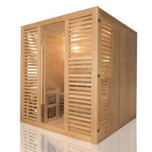 Sauna Venetian à vapeur en bois